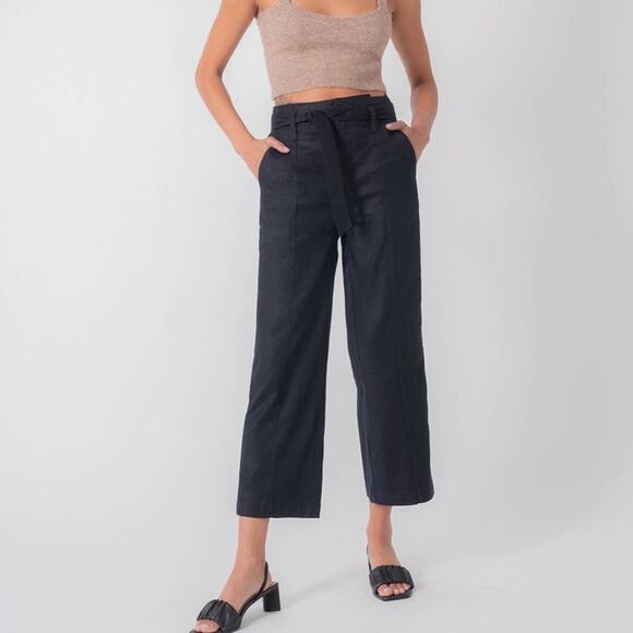 ANTHRO LEVEL 99 | Bette Seamed Crop Trouser | 27 - Picture 1 of 5